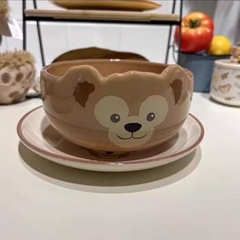 ダッフィー お皿 ディズニー ダッフィー カラフルハピネス スーベニア プレート