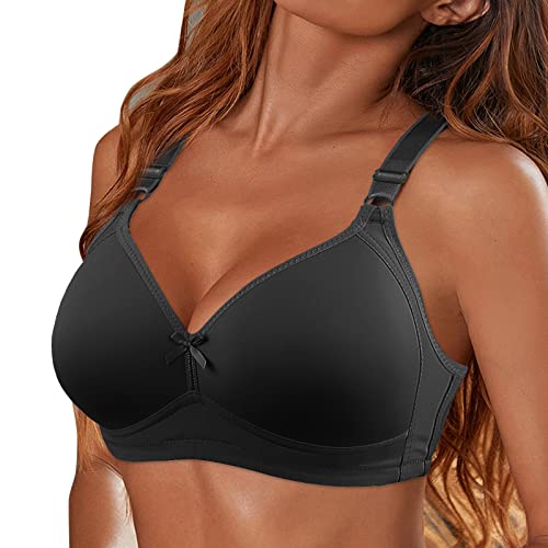 Genérico Sujetador De Niña Ofertas Sujetadores Abrochado por Delante Sujetador con Contorno Grande Sujetadores+Sin+Aros Pantys Tallas Grandes Sujetador De Apertura Delantera Top Mujer Comodo Ofertas