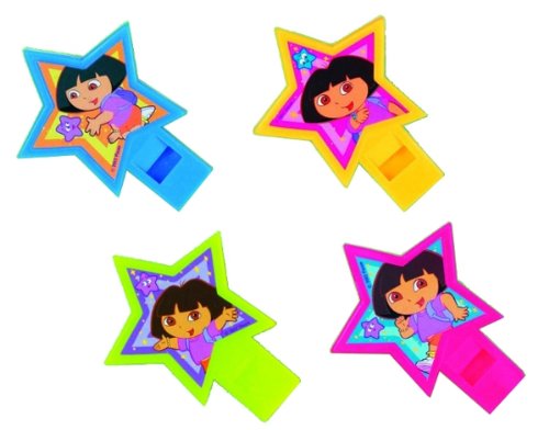 Sifflet Dora & Friends 4ct gadgets amusants pour occuper les enfants