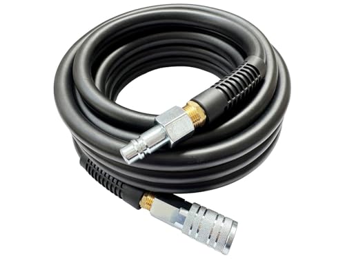 SANFU Hybrid Air Hose 1/2ID x 50FT Black(50)