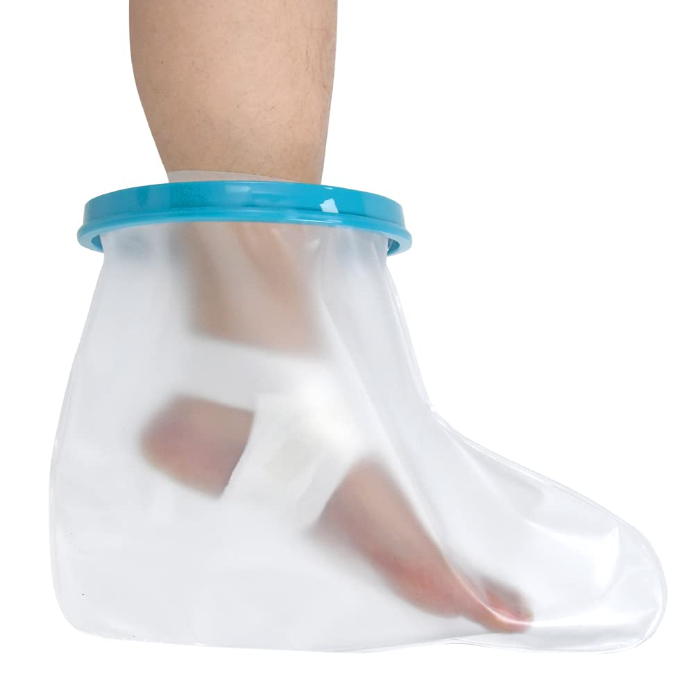 DESTRIC Waterproof Foot Cast Cover for Shower Bath, Foot Protector