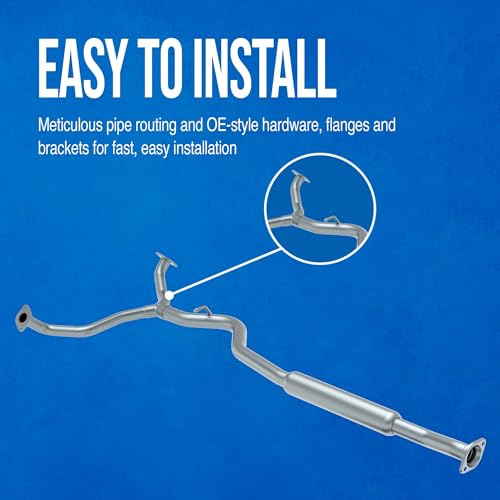 Walker 55565 Direct Fit Exhaust Resonator and Pipe Assembly 2.625" Inlet (OD) 2.75" Outlet (OD) for Chevrolet Tahoe - Image 5