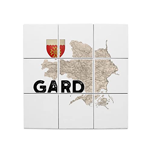 Carreaux céramique cadeau idéal passionnés histoire Gard et Nîmes