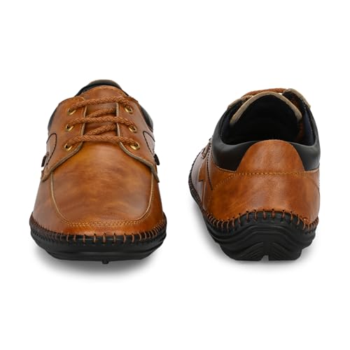 Image of Rising Wolf Men's Formal Shoes - Elegant & Easy-Wear Design with Cushioned Insole, Polished Finish, and Durable Sole | Ideal for Office, Business Meetings, Weddings & Daily Formal Wear