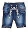 Bondi Jeansbermuda ´Gipfelkraxler´, Blue Denim 86 Tracht Baby Jungs Artikel-Nr.91728
