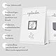 Gutscheinkalender Momente statt Dinge - 12 Gutscheine Rubbelkalender als kreative Geschenkidee