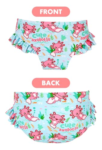 Image of Girls Swimsuit,Toddler Girls Bathing Suit Long Sleeve Rush Guard Swimwear,UPF 50+ Quick Dry Summer Beach Swimsuit