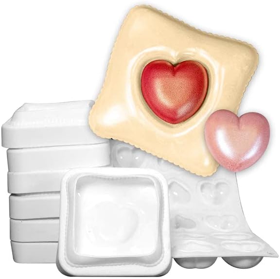 Bakell Molde de pastel de corazón de almohada - Molde de