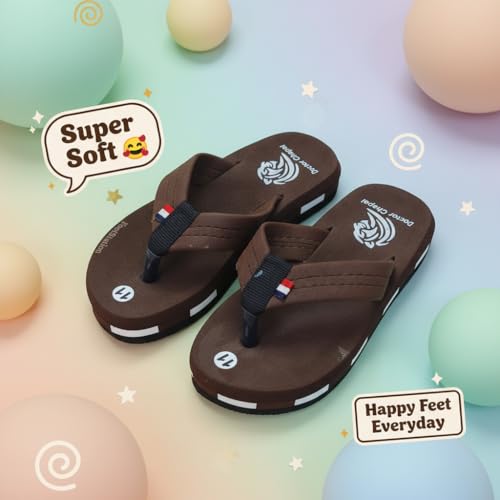 Image of Kids Soft Comfortable Flip Flop Slippers | Lightweight Cushioned Sole | Anti-Slip Casual Daily Wear.