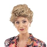 Toynk The Golden Girls Officially Licensed Blanche Costume Cosplay Wig