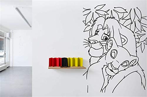 Lion King Autocollant Mural Stickers Vinyle Stickers Muraux Roi Lion Art Sticker Mural Decor A La Maison Chambre Simba Bebe Chambre Decoration Mur De Bande Dessinee Ornement Bebe Puericulture Youngunsofarizona Decorations