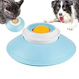 Erconsso Cuenco para lamer Perros, Juguete para lamer Perros con, Antideslizante, dispensador de golosinas, Lento para Mascotas pequeñas, Medianas y Grandes