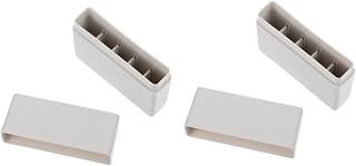 2pcs Compartment Cryovial Storage Box Freezing Tube Holder for Laboratory Use Low-Temperature Container for Vials Compatible