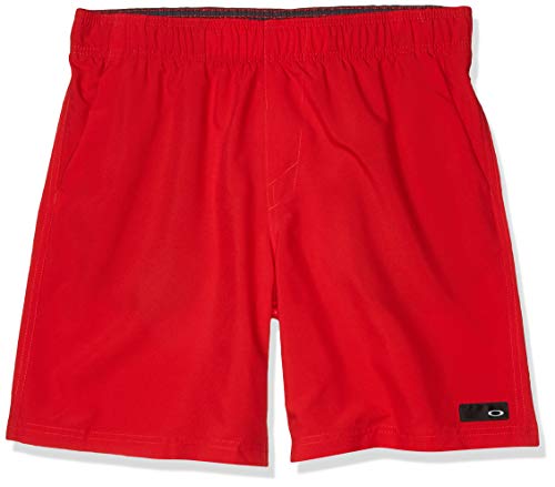 Oakley Men's Ace Volley 18 Boardshort, Red Line, 2XL