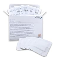 50 Stück Wundpflaster steril 7x5 - steriler Wundverband Pflaster sensitiv - Wundauflage nicht haftend 4x3 cm - Saugstark & Hautfreundlich - Akute Wundversorgung und postoperatives Pflaster