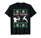 Merry Huntmas Deer hunting christmas ugly sweater style T-Shirt