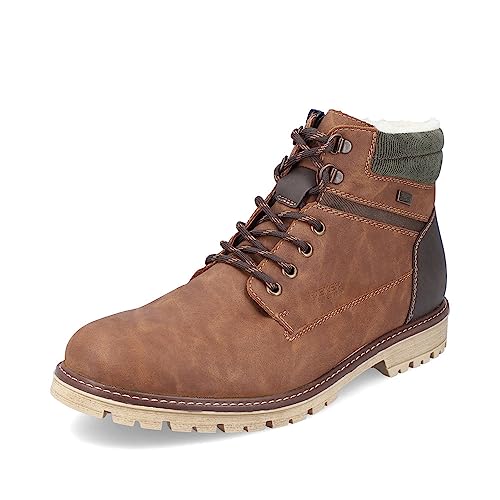 Preisvergleich Produktbild Rieker Herren Schnürstiefeletten F3611, Männer Stiefeletten, wasserabweisend, riekerTEX,Kurzstiefel,uebergangsschuh... (25),45 EU / 10.5 UK