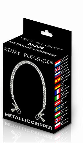 Kinky Pleasure - NCo4 - Metallic Gripper Kinky Clamps - Heavy versie - Stijlvolle Colour Box - Afbeelding 3