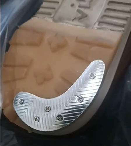 Miniatura 4 de Almohadilla de reparación de talón de suela,Placas de talón negro talón grifos de goma,Almohadillas de reparación de protección de talón de