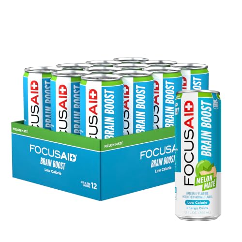 FOCUSAID Nootropic Energy Drink, 12 fl oz (12-Pack)