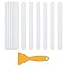 Anti-slip Strips, Safety Shower Treads Stickers - 24 Pcs, Bathtub Non Slip Stickers, Anti Skid Tape for Shower,Tub,Steps, Floor-Strength Adhesive Grip Appliques for Baby,Senior,Adult (Clear)8 x 0.8In