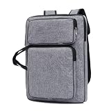 Mochila Portátil Arte Impermeável Com Alças Ajustáveis Para Estudantes
