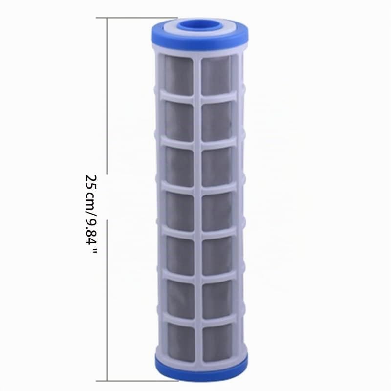 Elemento filtrante purificatore d'Acqua Lavabile Cartucce filtranti a Rete in Acciaio Inossidabile da 10 Pollici Precisione del Filtro 40 Micron
