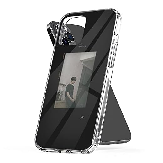 Phone Case Compatible with iPhone 14 Samsung Galaxy 15 Jungkook Xr 7 8 X 11 12 Pro Max Se 2020 13 14 Accessories Scratch Waterproof Transparent
