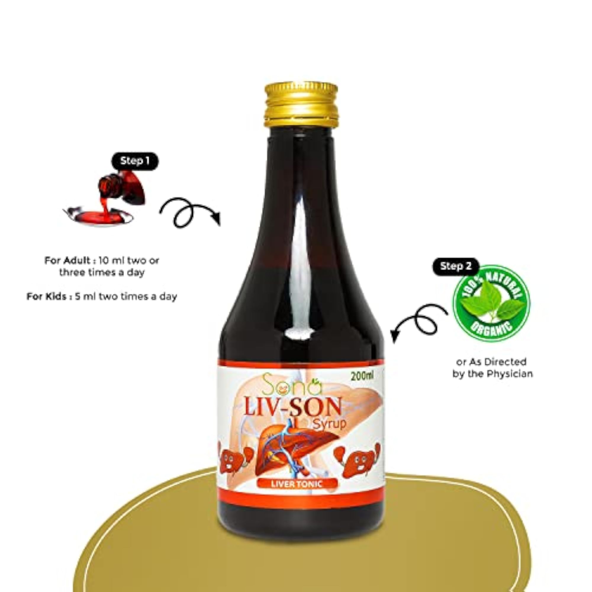 SONA LIVSON SYRUP, 200 ml