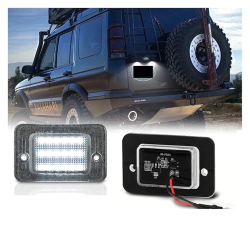 Luces LED de matrícula Canbus para Land Rover Discovery 1 y 2 6