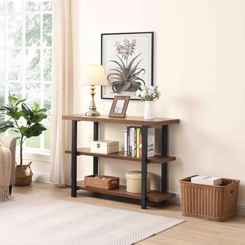 Muebles de acento en madera maciza para decoración de recibidores 4