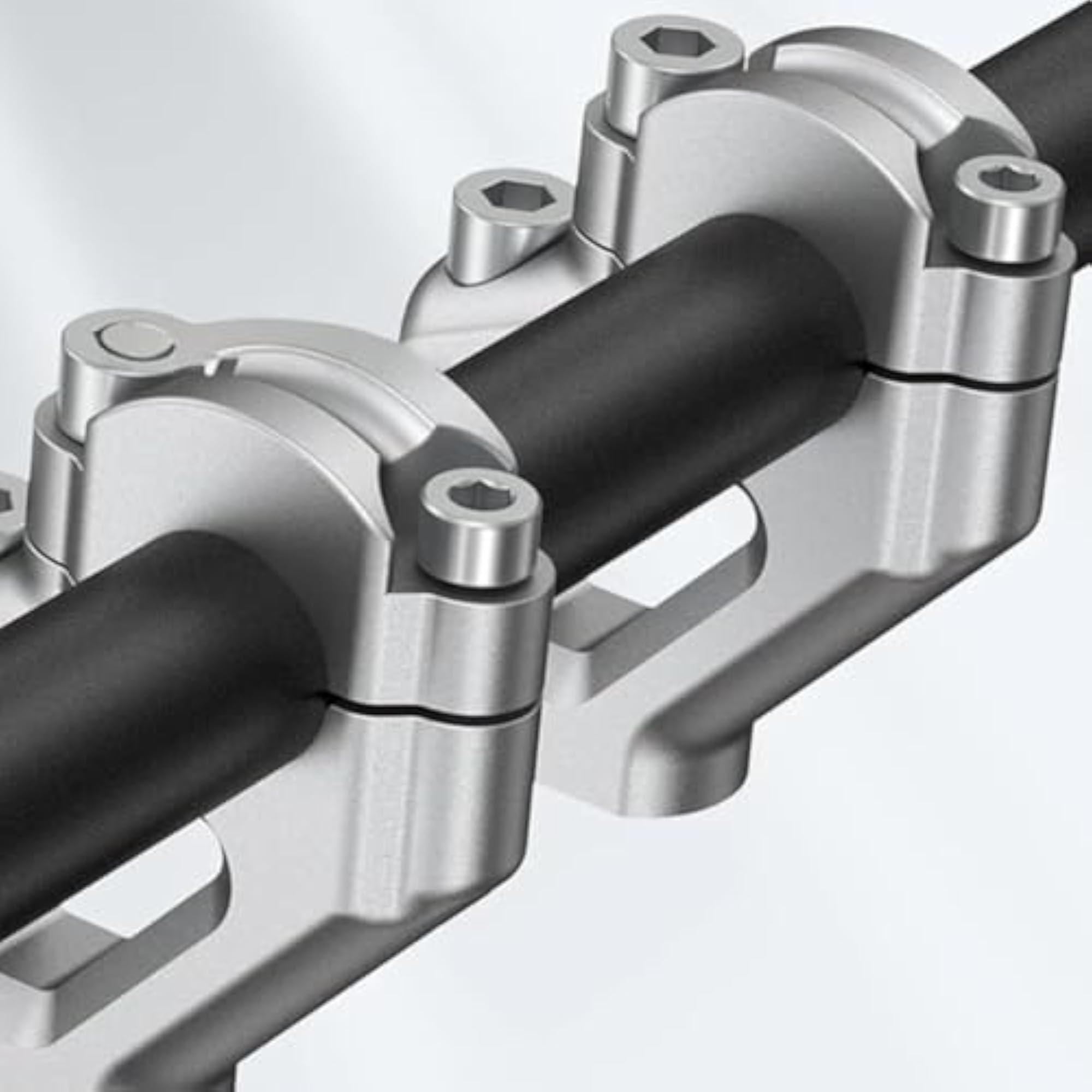 Aluminum Alloy Handlebar Riser Kit for Improved Riding