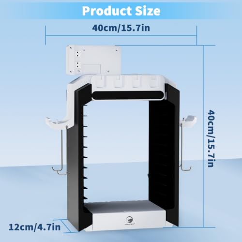 Support de rangement multifonction pour Nintendo Switch et salon épuré