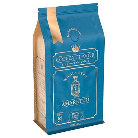 Coffea Flavor Amaretto Whole Bean Coffee Cover