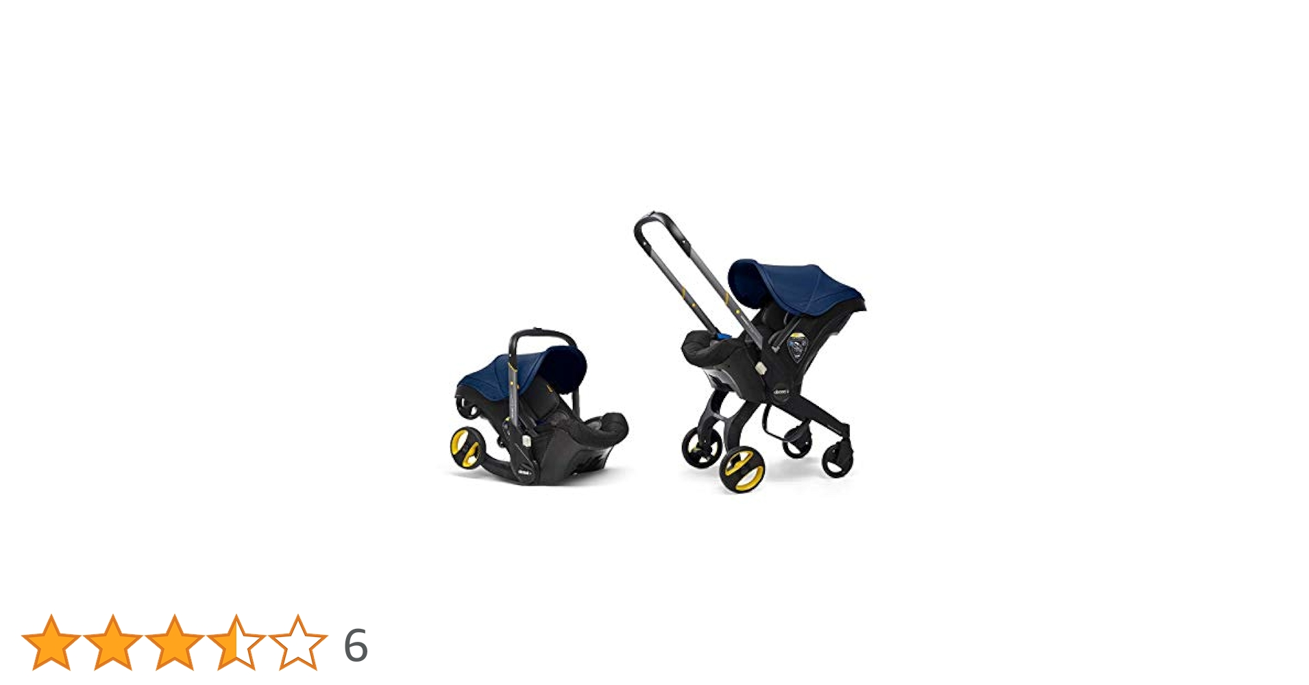 doona＋インファントカーシート　ベース付き Amazon | doona ISOFIX・シートベルト固定両対応 インファント