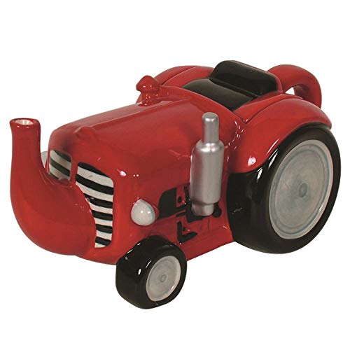 Dakota Tractor - Tetera, color rojo
