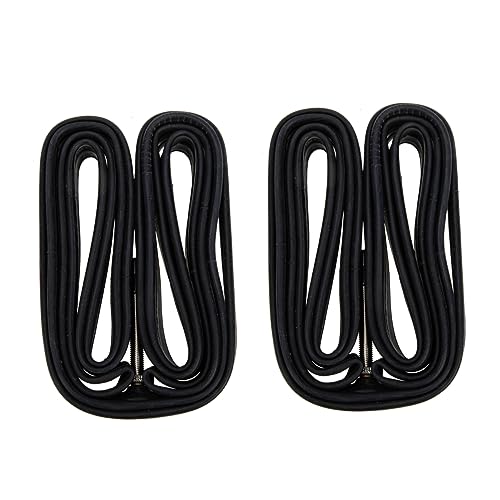 UPKOCH 2 Piezas Cámara De Aire del Neumático Cámaras De Aire para Bicicletas Bicicleta De Carretera Resistente Reemplazo Tubo De Bicicleta De Goma Caucho Black