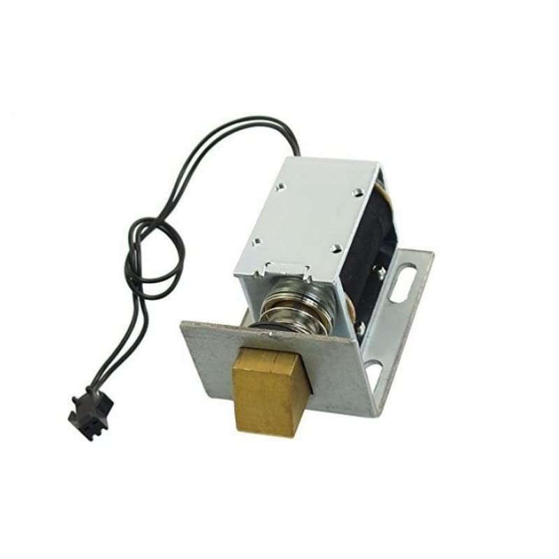 REES52 1240L-12E07 DC 12V 20.6W 5mm Strock 1kg Holding Open Frame Type Door Lock Solenoid Electromagnet