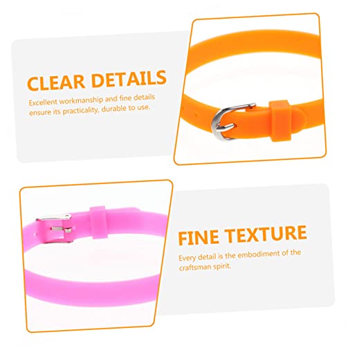 Silicone Wristbands Stretch Bracelets for Watch Bands Decorative Awareness Bracelets for Fashionable3