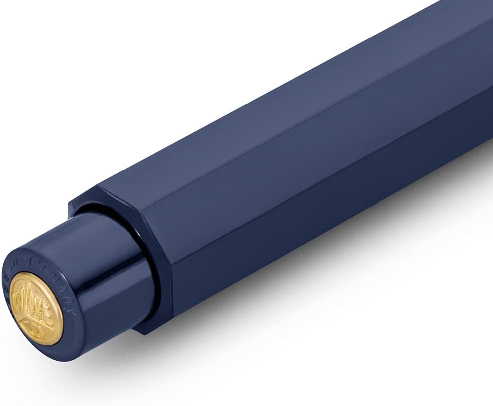 Kaweco CLASSIC SPORT Mechanical Pencil Navy Blue 0.7 mm HB I Exclusive Lead Pencil in Classic Design 10.5 cm I Refillable