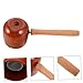 VALICLUD Handheld Smokeless Moxibustion Box Thickened Wood Portable Moxa Heating Jar for Family Use Safe and Stable Moxibustion Instrument for Beginners