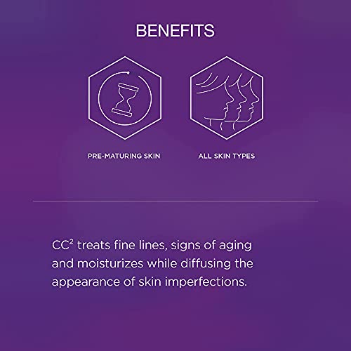 Hey Honey Trick And Treat Cc² Active Moisturizing Color Correcting Cream With Honey & Bee Propolis | One Step For Natural Coverage & Active Moisturizing | Best Cover For Rosacea & Mature Skin | 1 Oz (Light) #TOP3