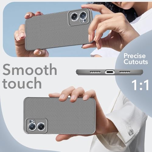 Image of Jkobi Back Cover Case for OnePlus Nord CE 2 5G (Liquid Silicone | Side Grip | Camera Protection)