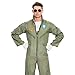 Spooktacular Creations Disfraz de piloto de vuelo para hombre con accesorio para...