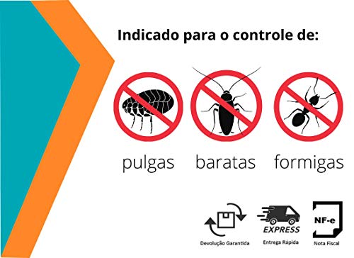 Kit com 2 Inseticida Mata Barata, Pulga e Formigas K-Othrine® em Pó - 100g