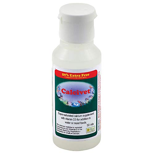 Garden Feathers Calcivet – 50ml – Liquid Calcium & D3 Supplement