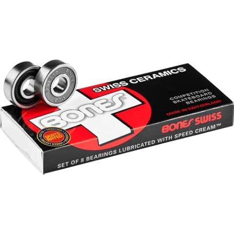 Bones Swiss Ceramic Skateboard Bearings 8 Pack Cover