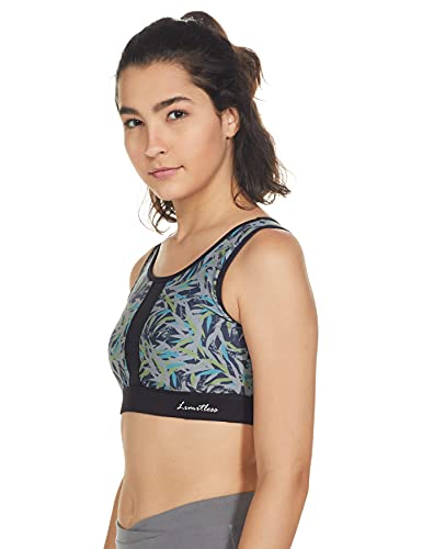 Image of Longies Women's Polyester, Spandex Padded Wire Free Sports Bra