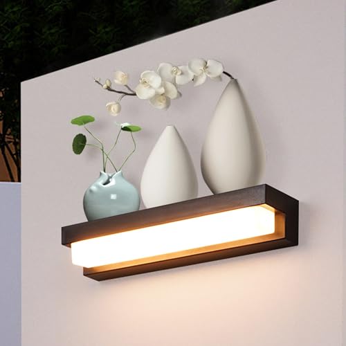Apliques de pared LED exterior acrílicos modernos y recargables 7