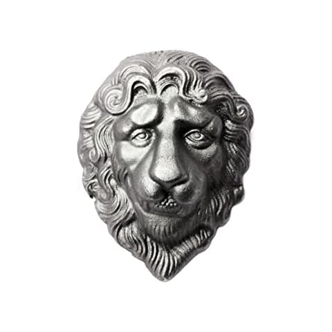 UHRIG ® Antique Style Cast Iron Lion Head Nostalgic Vintage Wall Decoration for Home & Garden Cover